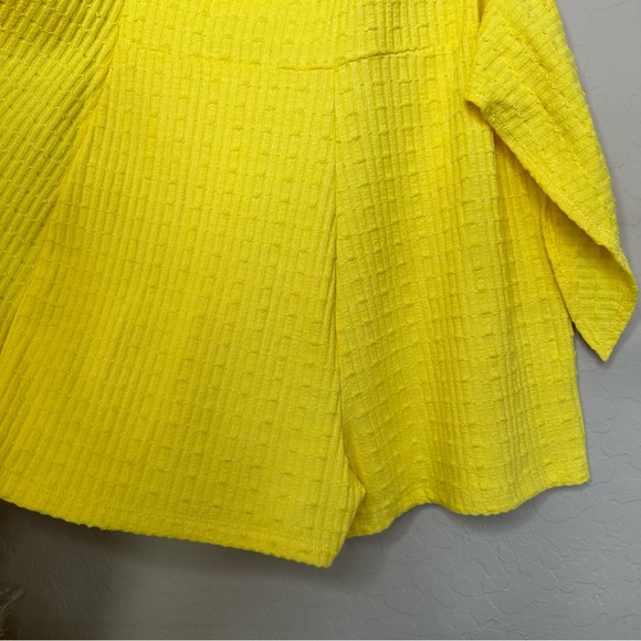 Zara Yellow Romper Skort Wrap Up, size small - Picture 9 of 16